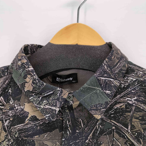 サブサエティ Subciety Ripstop cargo pocket shirt メンズ JPN:XL