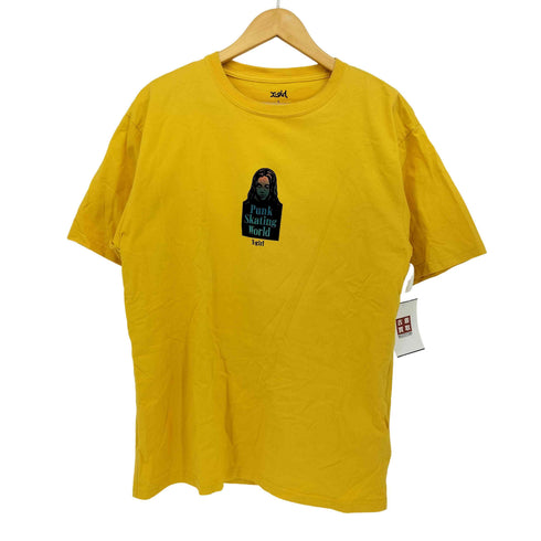 エックスガール X-girl GRADATION FACE S/S TEE グラデーション フェイス グラフィック Tシャツ レディース JPN:L
