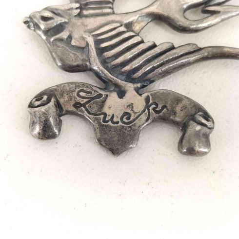 ガルシア GALCIA STERLING 刻印 スワロー ツバメ トップ シルバー ネックレス メンズ