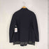ヨウジヤマモトプールオム Yohji Yamamoto POUR HOMME 90S 丸文字タグ 4釦革貼りジャケット テーラードジャケット ウールギャバジン メンズ JPN:S