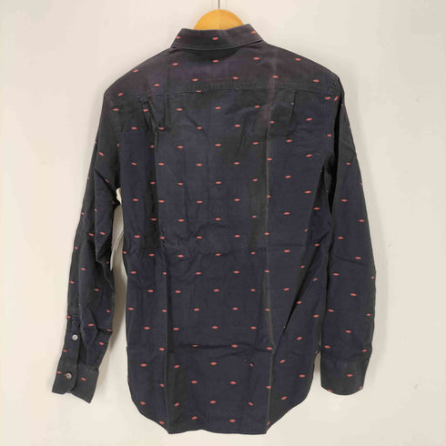 ポールスミス Paul Smith リップ柄 レギュラーカラーシャツ メンズ import:M