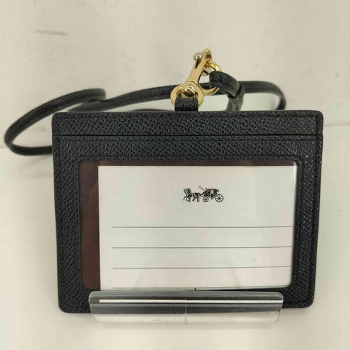 コーチ COACH レザー IDランヤード レディース