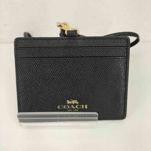 コーチ COACH レザー IDランヤード レディース