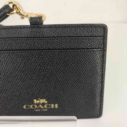 コーチ COACH レザー IDランヤード レディース
