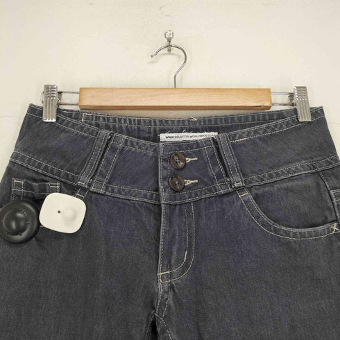 スカルプター SCULPTOR Union Jack Engineered Denim Washed Y2K レディース JPN:S