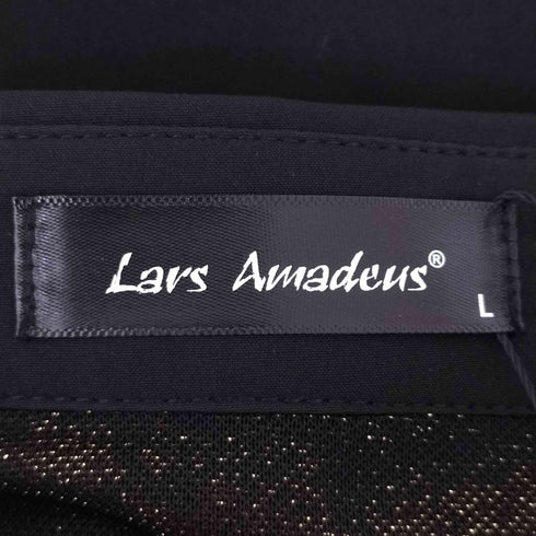 LARS AMADEUS ラメL/Sシアーシャツ メンズ JPN:L