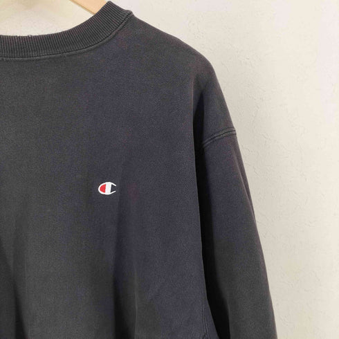 チャンピオン Champion USA製 刺繍タグ リバースウェブ REVERSE WEAVE クルーネック スウェット メンズ XX-LARGE