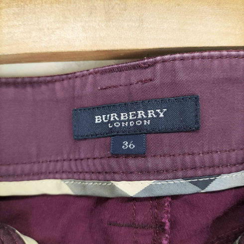 バーバリーロンドン BURBERRY LONDON コーデュロイスキニーパンツ レディース EUR:36