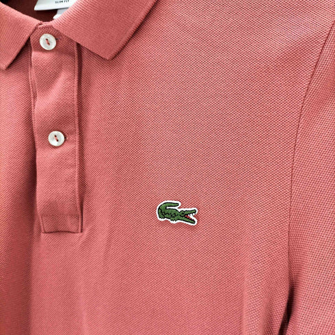 ラコステ LACOSTE Slim Fit Pique Polo メンズ import:S