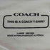 コーチ COACH SIGNATURE T-SHIRT シグネチャー Tシャツ メンズ import:L