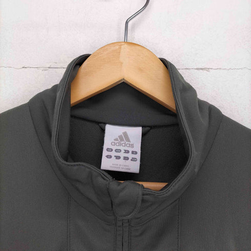 アディダス adidas 00s パフォーマンスロゴ 刺繍サイドライントラックジャケット メンズ L