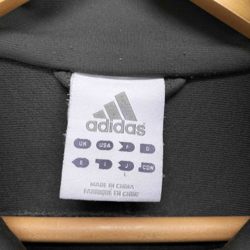 アディダス adidas 00s パフォーマンスロゴ 刺繍サイドライントラックジャケット メンズ L