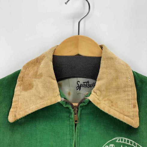 50s servalジップ sports wear コーデュロイブルゾン メンズ 16