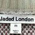 ジェイディッドロンドン JADED LONDON Grey Team 85 Knitted Bomber Jacket メンズ JPN:M
