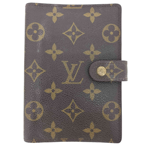 ルイヴィトン LOUIS VUITTON アジェンダ PM モノグラム 手帳カバー レディース