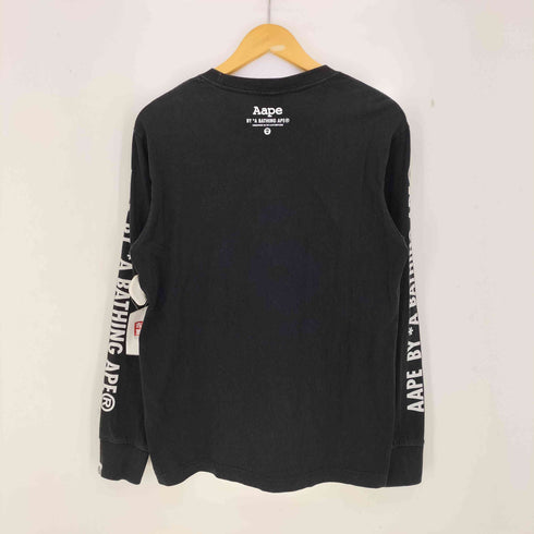 アベイシングエイプ BAPE by A BATHING APE AAPE RIBBED CUFF LOGO TEE メンズ JPN:M