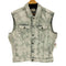 オールセインツ ALLSAINTS ブリーチ加工 デニムベスト メンズ JPN:M