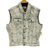 オールセインツ ALLSAINTS ブリーチ加工 デニムベスト メンズ JPN:M