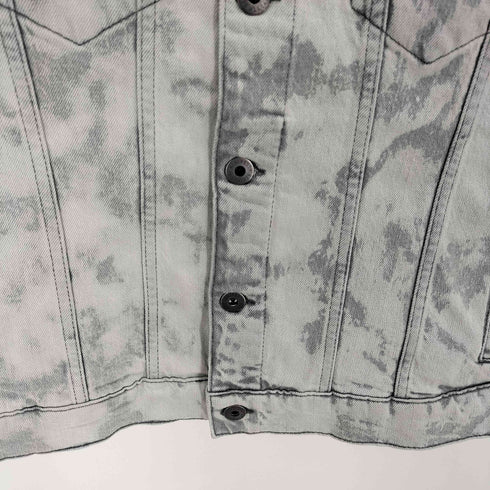 オールセインツ ALLSAINTS ブリーチ加工 デニムベスト メンズ JPN:M
