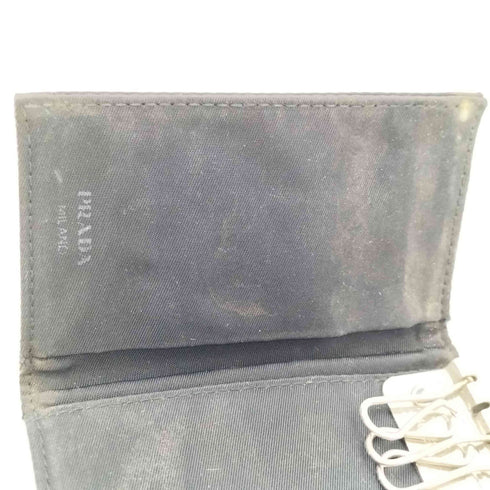 プラダ PRADA イタリア製 ナイロン 6連 キーケース メンズ