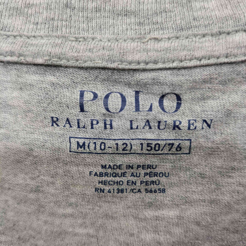 ポロラルフローレン POLO RALPH LAUREN ロゴプリント ショートスリーブクルーネックTシャツ レディース import:M