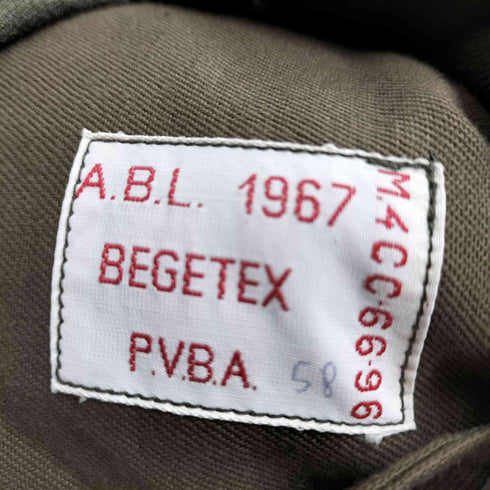 ベルギーアーミー Belgian army 60s アイクジャケット メンズ