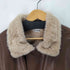 フェイクレザー ファーブルゾンジャケット レディース import:M