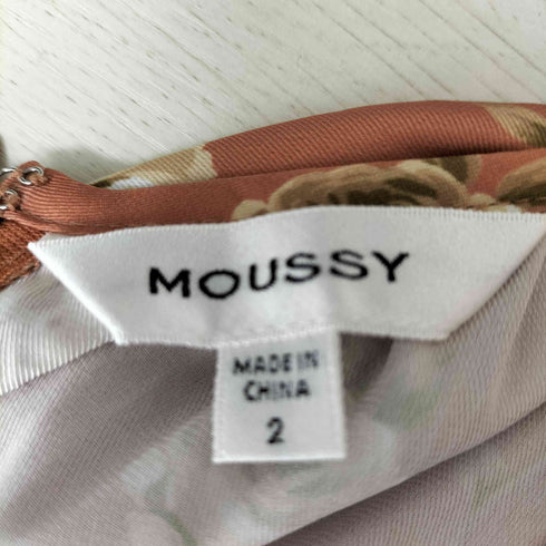 マウジー moussy PANEL FLOWER ドレス レディース JPN:2
