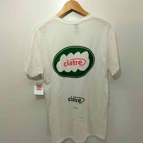シアター ciatre 両面ロゴプリント ショートスリーブクルーネックTシャツ メンズ JPN:M