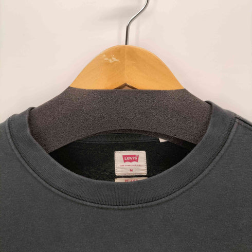 リーバイス Levis オーバーサイズ 裏起毛 シーズナル プリント スウェット メンズ import:M