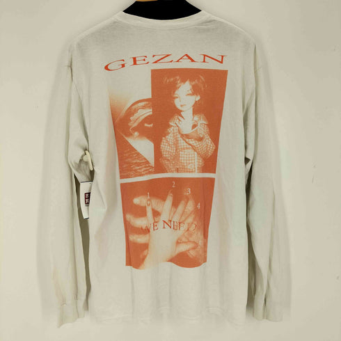ギルダン GILDAN GEZAN バックプリントロングスリーブTシャツ メンズ JPN:L