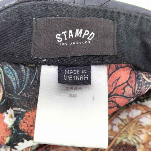 スタンプド STAMPD 6パネルラムレザーキャップ メンズ