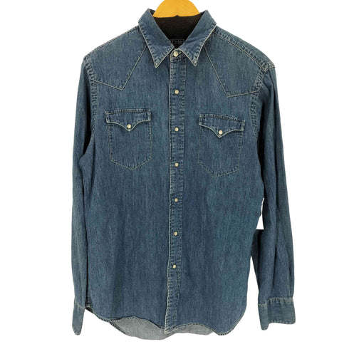 ポロバイラルフローレン Polo by RALPH LAUREN CLASSIC WESTERN ウエスタンデニムシャツ メンズ JPN:M