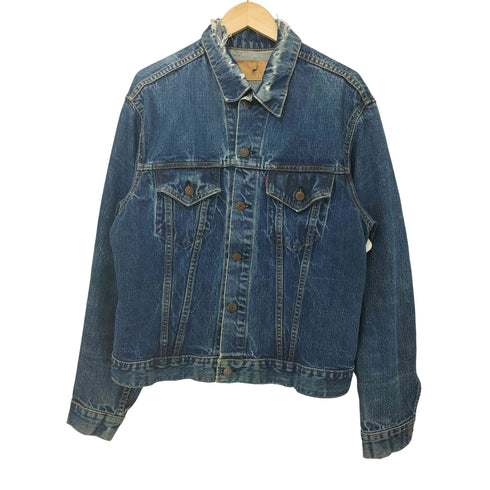 リーバイス Levis 60-70S USA製 70505 ボタン裏521 4TH BIG Eトラッカージャケット メンズ