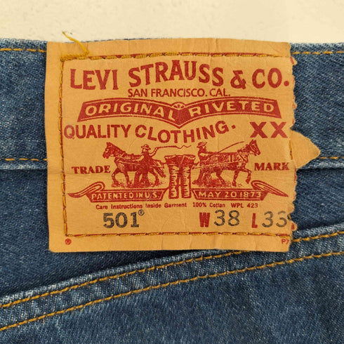 リーバイス Levis 00s ドミニカ製 005010000 裏785M デニムパンツ4 メンズ 38×33