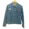 リーバイス Levis 80S USA製 70505 ボタン裏777 ペイント加工 4ポケット トラッカー ジャケット メンズ 40R
