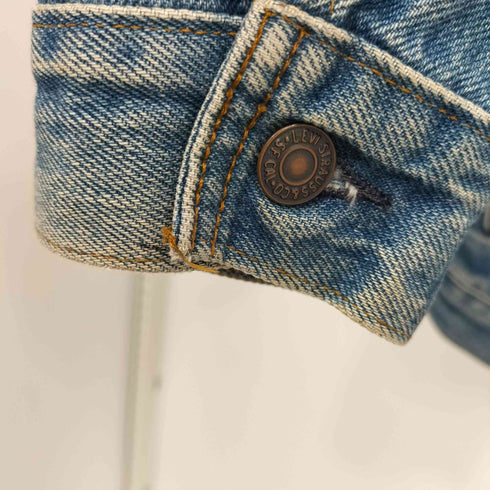 リーバイス Levis 80S USA製 70505 ボタン裏777 ペイント加工 4ポケット トラッカー ジャケット メンズ 40R