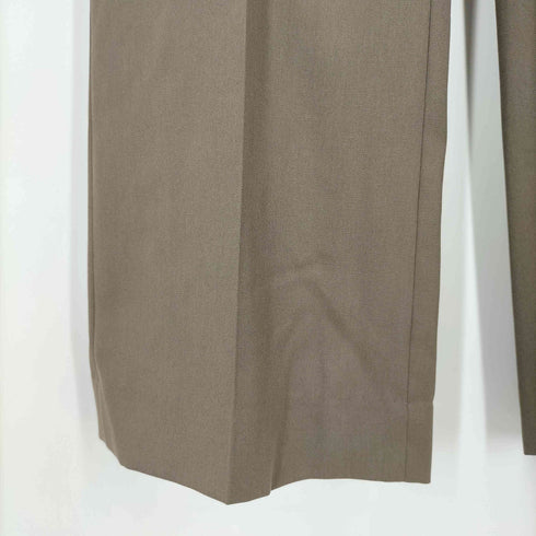 マツフジ MATSUFUJI WOOL SEMI FLARE WORK TROUSERS メンズ JPN:3
