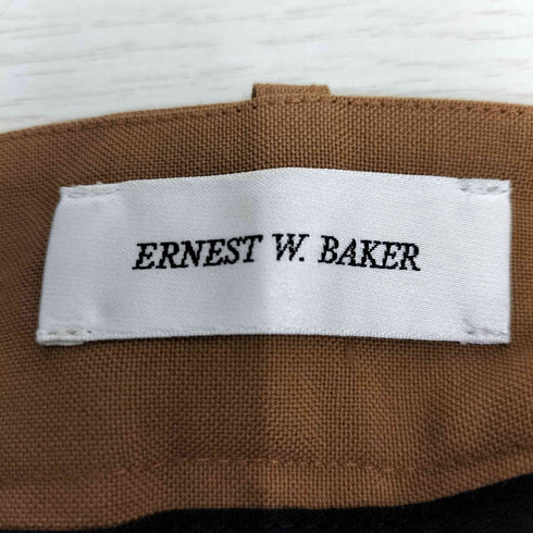 アーネストダブルベーカー ERNEST W.BAKER flare trousers メンズ S/46