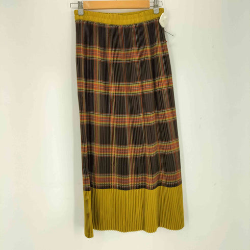 クラフトスタンダードブティック CRAFT STANDARD BOUTIQUE 配色チェックプリーツスカート レディース FREE