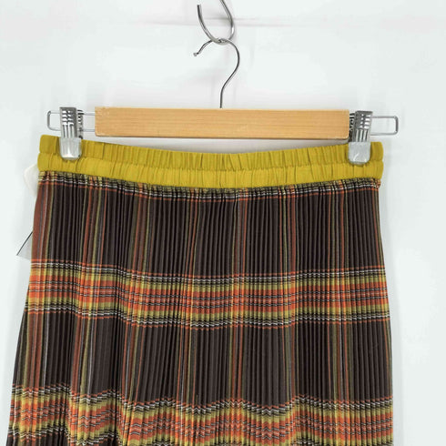 クラフトスタンダードブティック CRAFT STANDARD BOUTIQUE 配色チェックプリーツスカート レディース FREE