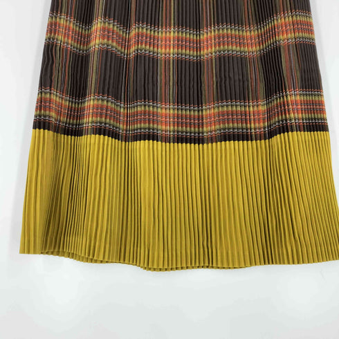 クラフトスタンダードブティック CRAFT STANDARD BOUTIQUE 配色チェックプリーツスカート レディース FREE