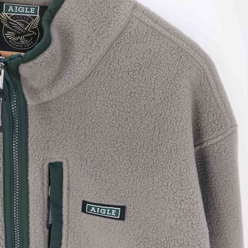 エーグル AIGLE DYERTECH インナーフリースジャケット メンズ import:L