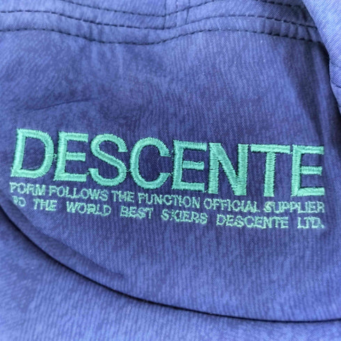 デサント descente フロント刺繍ジェットキャップ メンズ