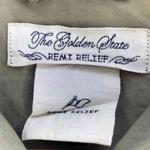 レミレリーフ REMI RELIEF ノンリップ スタッズ ジャングルファティーグジャケット メンズ JPN:M