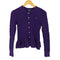 ポロラルフローレン POLO RALPH LAUREN ケーブル編み フリルカーディガン レディース import:L