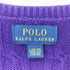ポロラルフローレン POLO RALPH LAUREN ケーブル編み フリルカーディガン レディース import:L