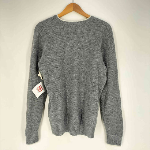 BOGGI MILANO CUSTOM FIT メリノウール100% クルーネックニット メンズ