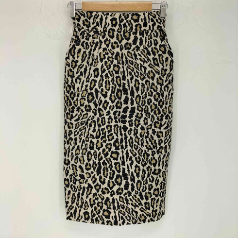 マウジー moussy JACQUARD LEOPARD SK レオパードスカート レディース JPN:0