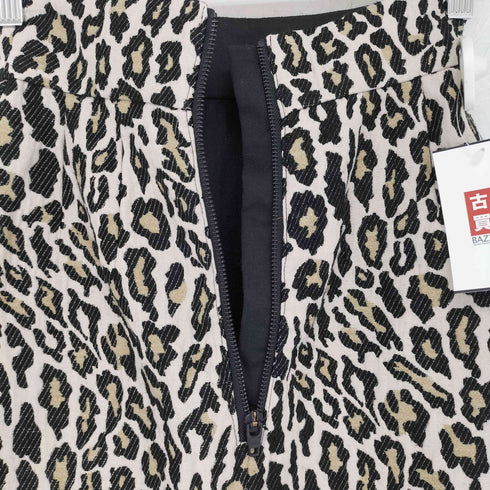 マウジー moussy JACQUARD LEOPARD SK レオパードスカート レディース JPN:0